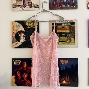 Victoria's Secret Pink Lace Chemise